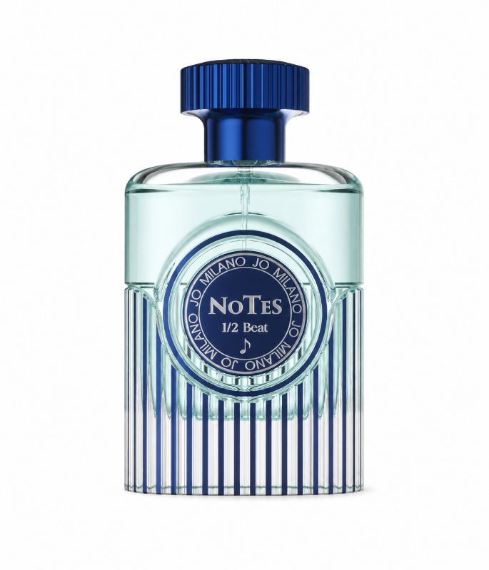 Notes 1/2 Beats Eau de Parfum 3.4 oz / 100ml – Luxury Amber Woody Unisex Fragrance by Jo Milano