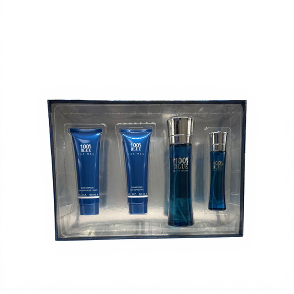 100% Blue Gift Set for Men