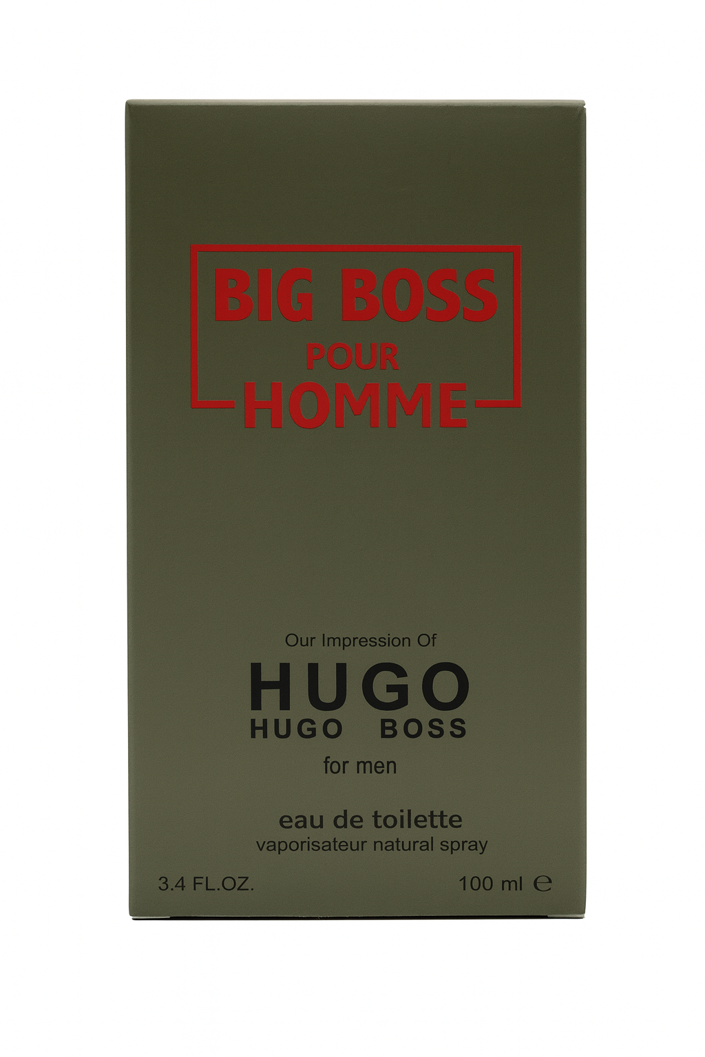 Big Boss Eau de Toilette for Men 3.4 oz / 100ml