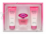Bright Gift Set for Women – Eau de Parfum, Shower Gel & Body Lotion Set