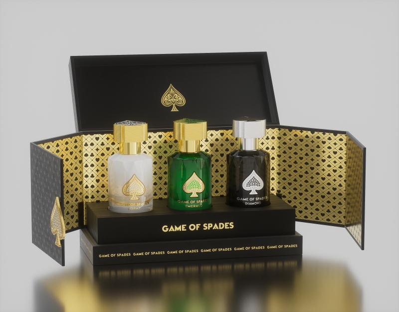 Game of Spades Diamond Collection Gift Set – Emerald, Diamond & Topaz 30ml x 3