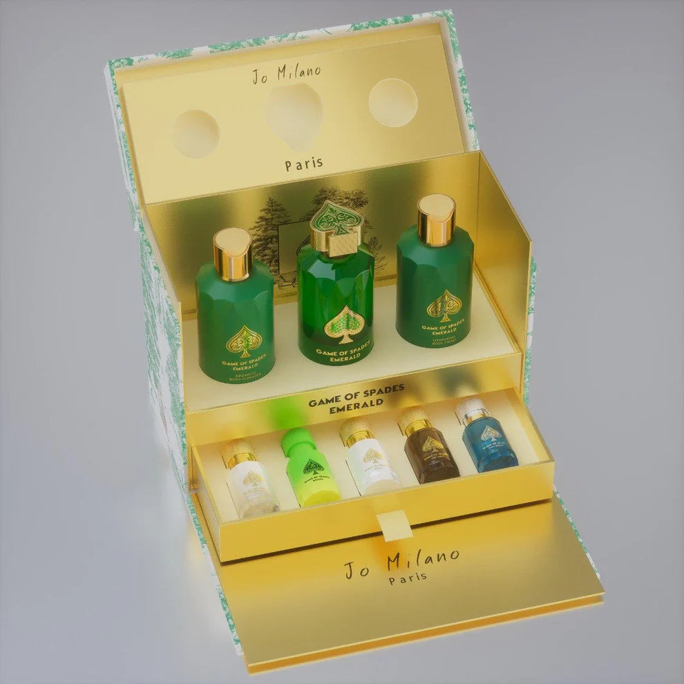 Game of Spades Emerald Deluxe 8-Piece Gift Set