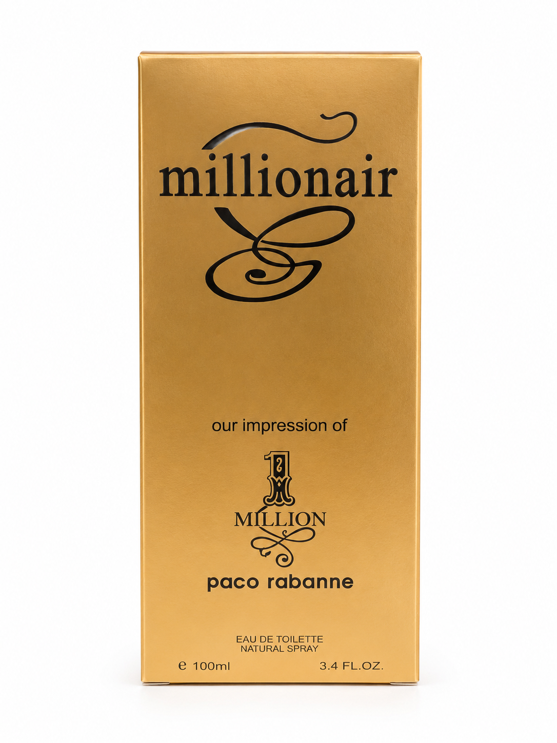 Millionair Eau de Toilette for Men 3.4 oz / 100ml