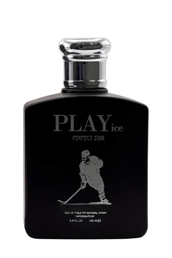 Play Ice Black Eau de Toilette for Men 3.4 oz / 100ml