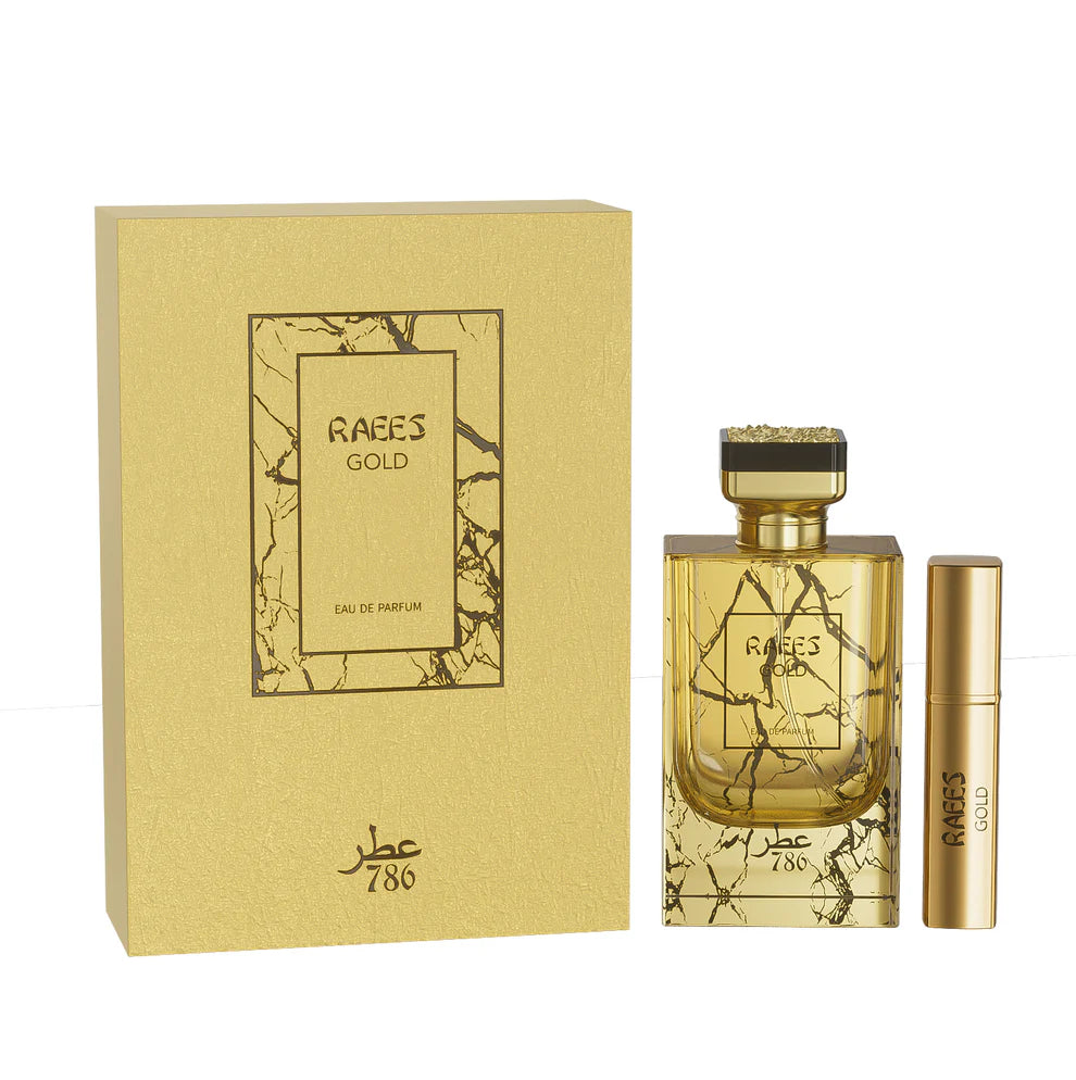 Raees Gold for Men by Jo Milano Paris – Eau de Parfum 3.4 oz / 100ml