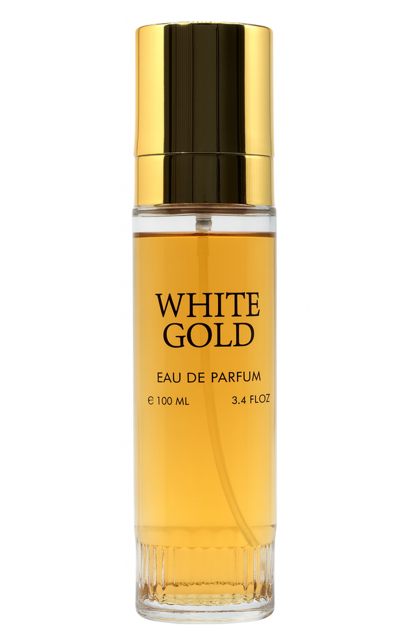 White Gold Eau de Parfum by Perfect Star 3.4 oz / 100ml