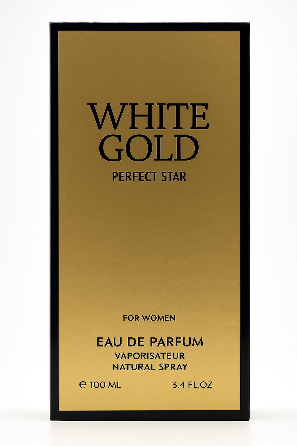 White Gold Eau de Parfum by Perfect Star 3.4 oz / 100ml