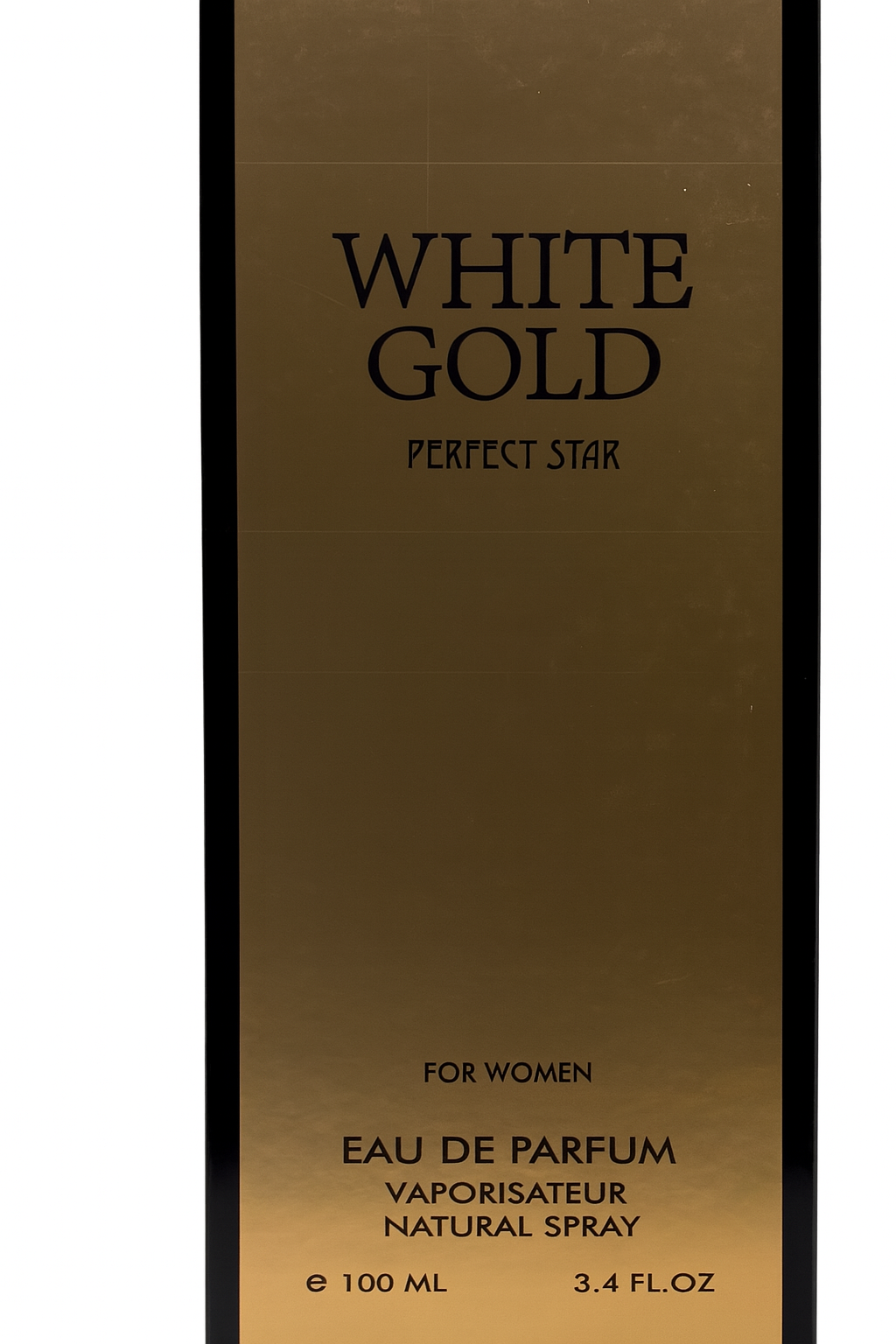 White Gold Eau de Parfum by Perfect Star 3.4 oz / 100ml